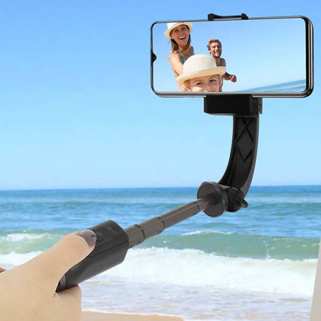 Perche Selfie 3en1 Bluetooth Noir - AKASHI - ALT26211