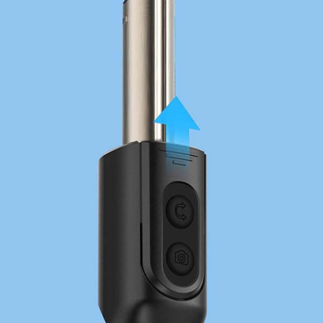 Perche Selfie 3en1 Bluetooth Noir - AKASHI - ALT26211