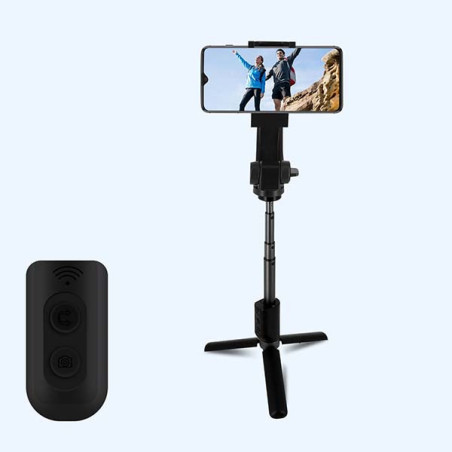 Perche Selfie 3en1 Bluetooth Noir - AKASHI - ALT26211