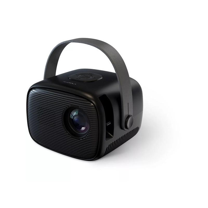 Mini VidéoProjecteur Portable Sans Fil HD Noir - RADIOLA - EO5008