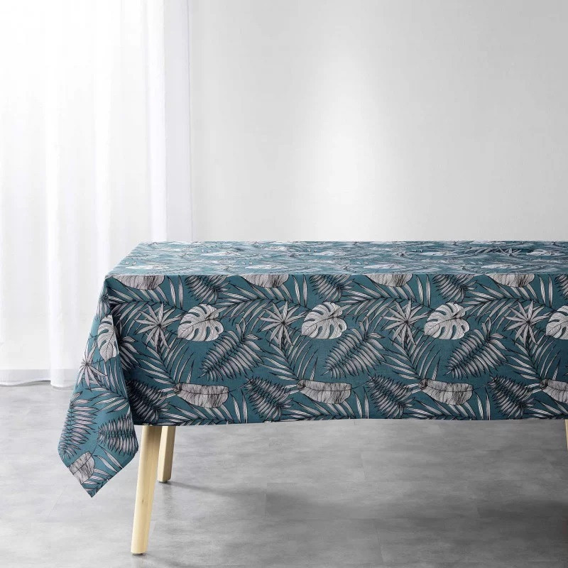 Nappe Rectangulaire Puebla 140x240cm Émeraude 