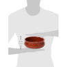 Casserole Bombée Plat 18cm Terre cuite - BIGBUY HOME
