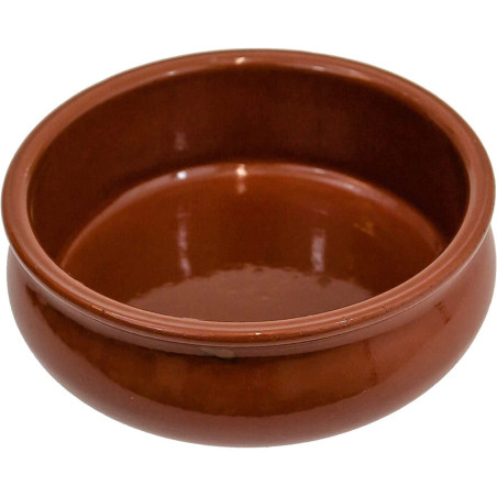 Casserole Bombée Plat 18cm Terre cuite - BIGBUY HOME