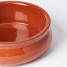 Casserole Bombée Plat 18cm Terre cuite - BIGBUY HOME