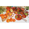 Casserole Bombée Plat 18cm Terre cuite - BIGBUY HOME