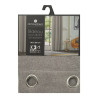 Rideau Isolant Occultant 140x260cm Gris - ATMOSPHERA