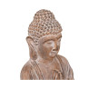 Bouddha effet bois en oxyde de magnésium 45cm Beige - ATMOSPHERA