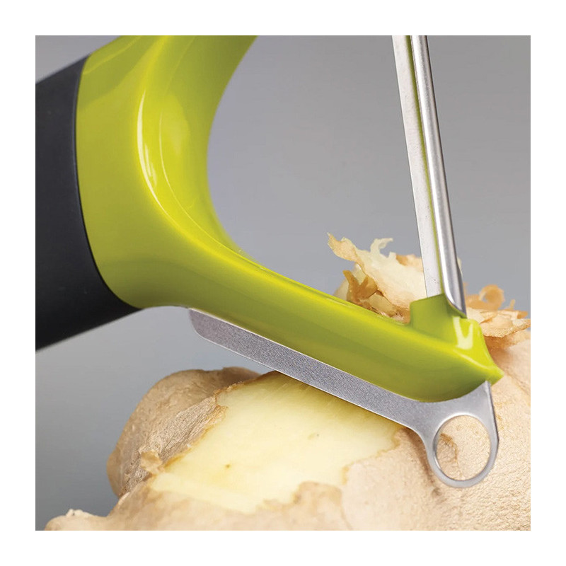 Éplucheur Multi-Peel Y Acier Vert/Noir - JOSEPH JOSEPH