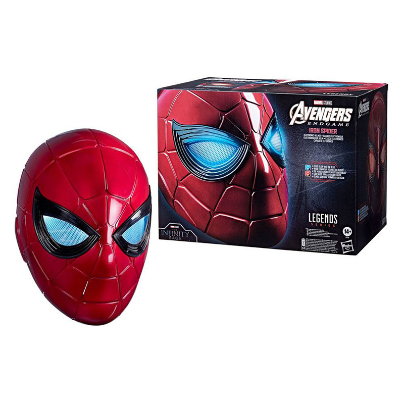 Casque Electronique Marvel Iron Spider Legends Series Rouge - HASBRO - 75090021396