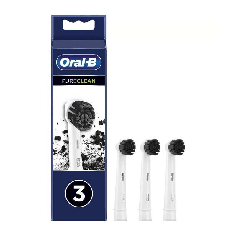 Brossette dentaire Pureclean X3 charbon - ORAL-B - EB20CH-3
