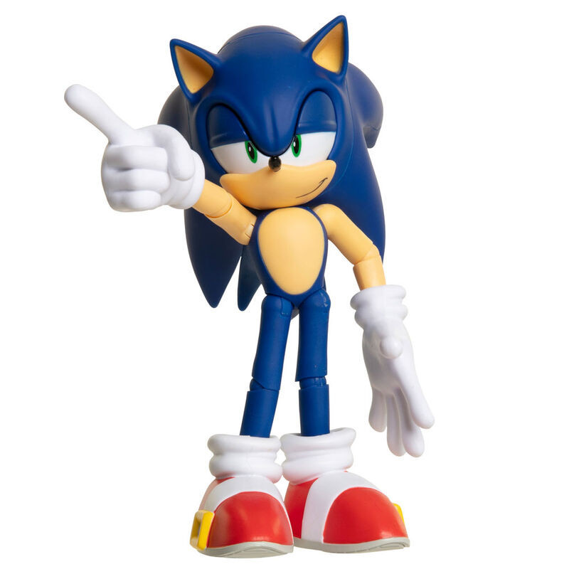 Figurine Articulée Jeux Vidéo Figurine Sonic The Hedgehog 6.3cm - Articulée Collection - - Cadeau Enfant Fan Jeu Vidéo Rétro