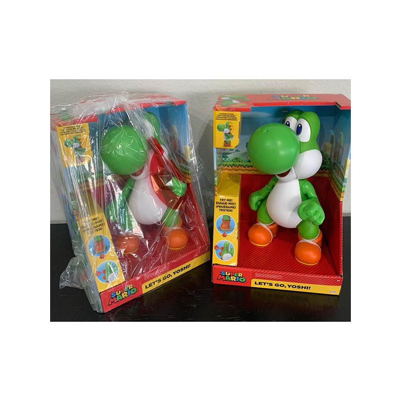 Figurine Super Mario "Let's Go, Yoshi!" Yoshi 36cm - NINTENDO - 75530019189