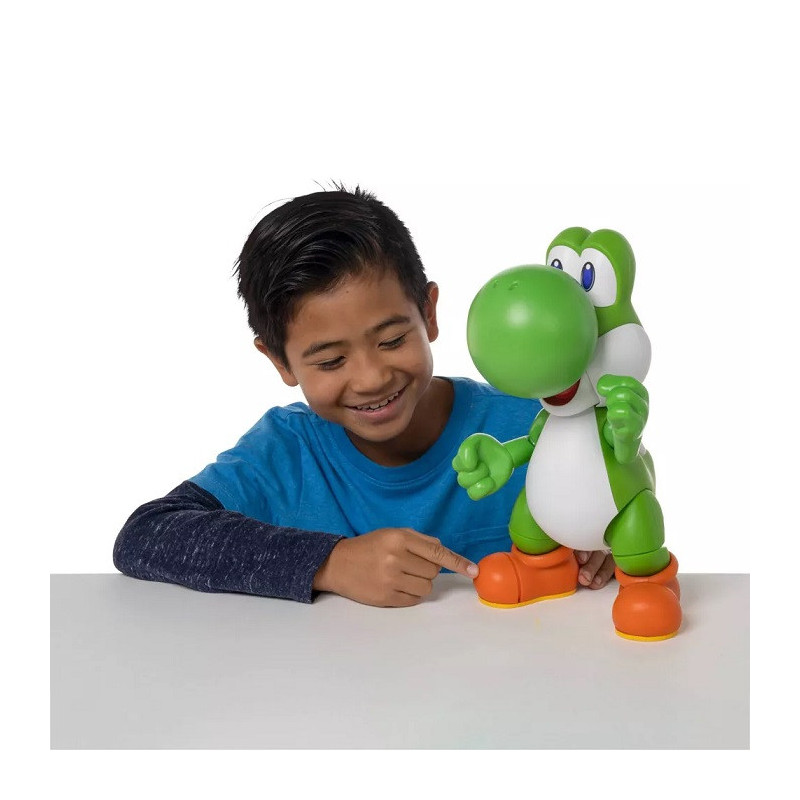 Figurine Super Mario "Let's Go, Yoshi!" Yoshi 36cm - NINTENDO - 75530019189