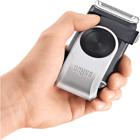 Rasoir électrique Pocket Mobile Shave Bleu - BRAUN - M60B