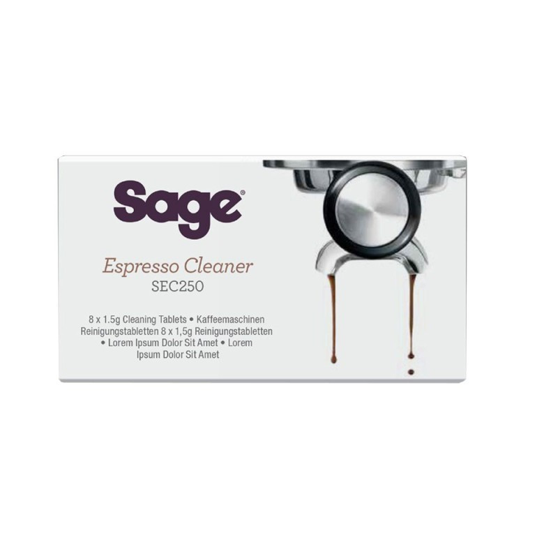 Pastille de Nettoyage Expresso Cleaner 8 Pièces - SAGE - ACCSEC250NEU0NEU1SAG