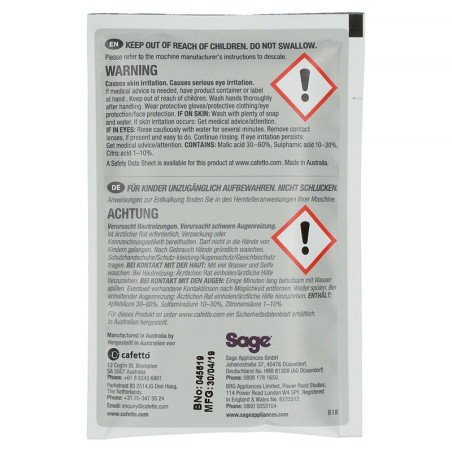 Détartrant universel The Descaler SES007 - SAGE - ACCSES007NEU0NEU1SAG