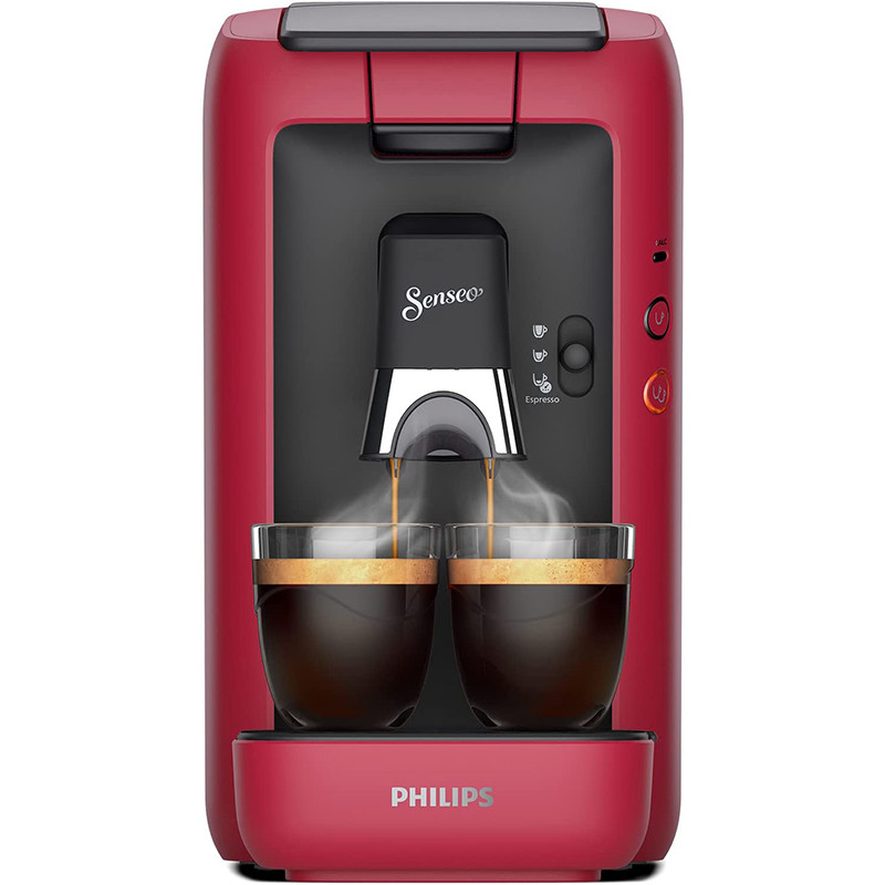 Machine à café à dosettes Senseo Original Plus CSA210/91 PHILIPS rouge -  Conforama