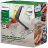 Batteur Électrique Viva Collection 450W Fonctions Turbo + 5 Vitesses Blanc -  PHILIPS - HR3741/00