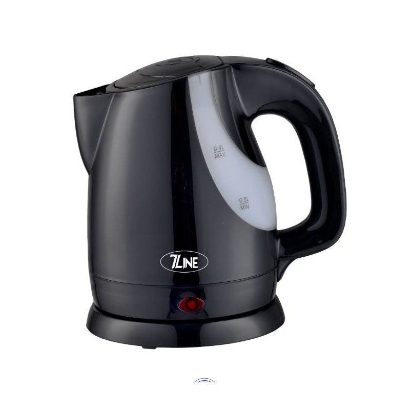 Bouilloire 1L 1300W noir - 7LINE - 371301