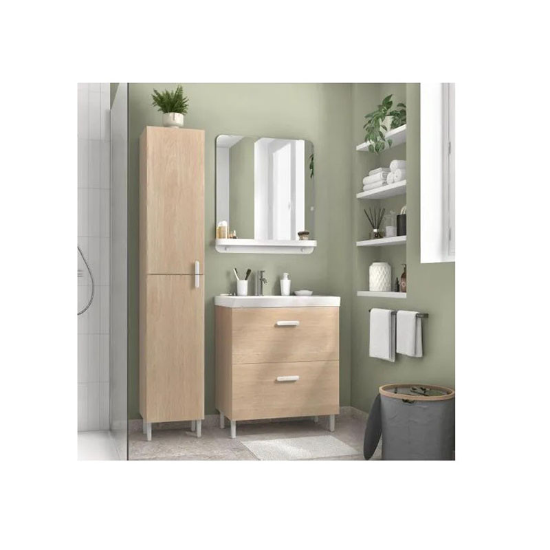 Miroir Easy Blanc L70XH78cm - SENSEA