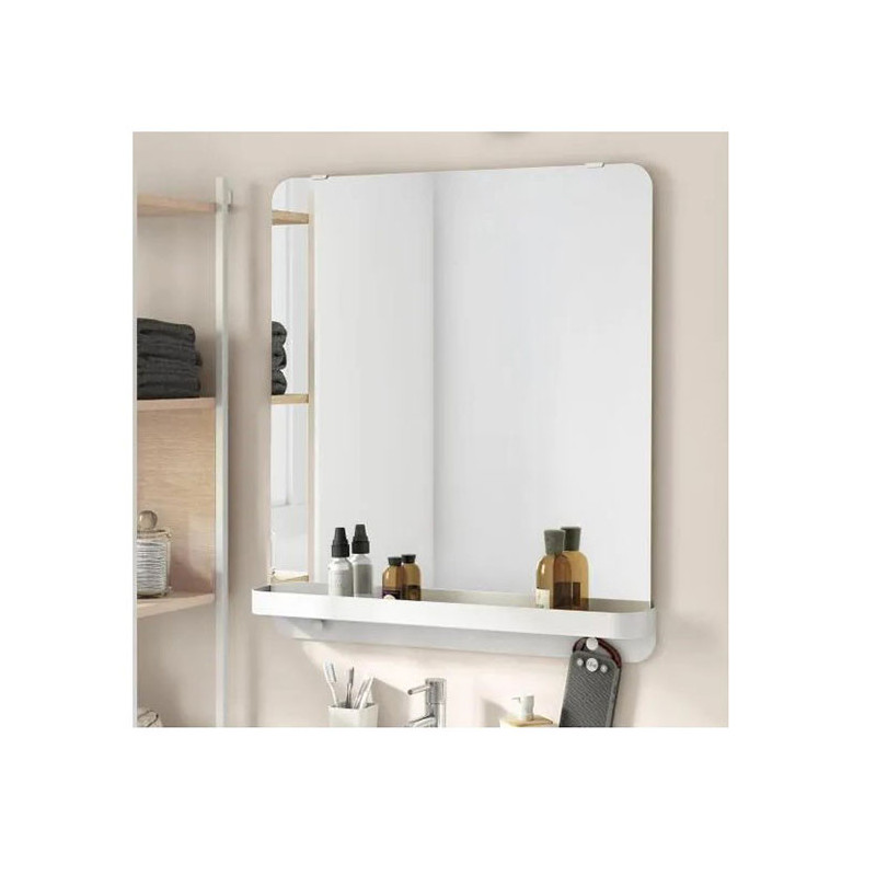 Miroir Easy Blanc L70XH78cm - SENSEA