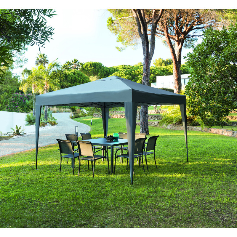 TONNELLE EASYUP ARDOISE 3X3M