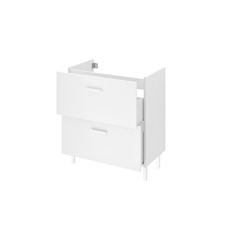 Meuble sous-vasque Easy L.70xP.40cm Blanc
