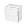Meuble sous-vasque Easy L.70xP.40cm Blanc