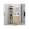 Meuble sous-Vasque Easy L.50xP.40cm Chêne Naturel