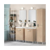 Meuble sous-Vasque Easy L.50xP.40cm Chêne Naturel