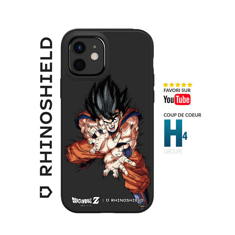 Coque SolidSuit pour Iphone 12/12 Pro Dragon Ball Z Goku Kamehameha Noir - RHINOSHIELD