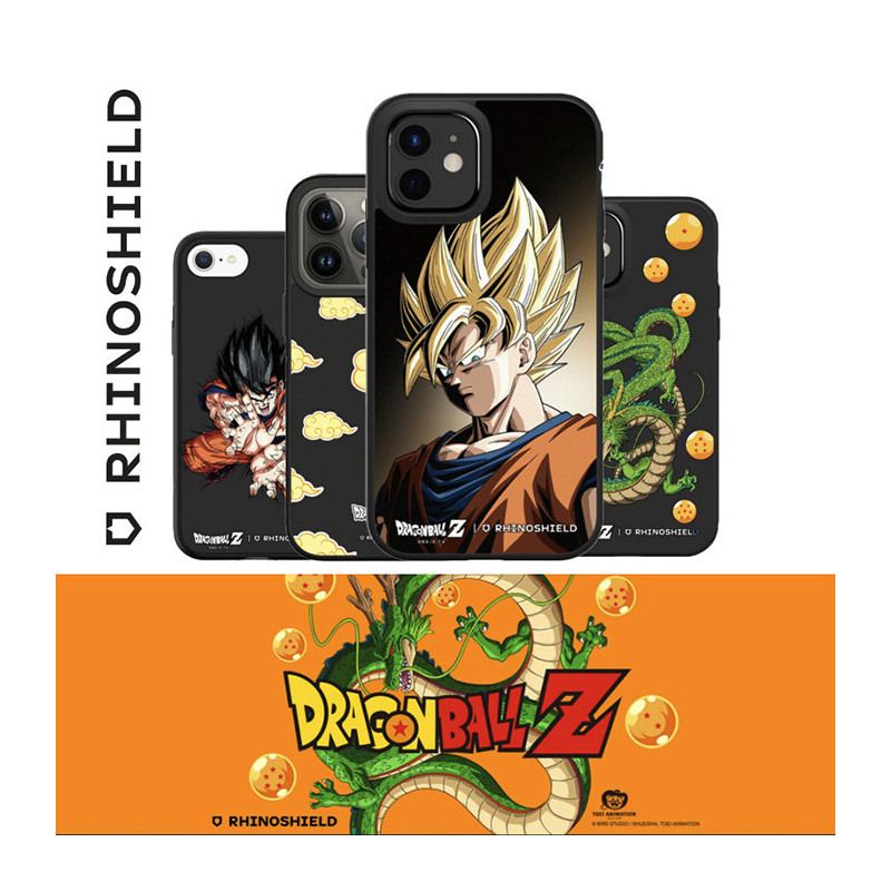 Coque SolidSuit pour Iphone 12/12 Pro Dragon Ball Z Goku Kamehameha Noir - RHINOSHIELD