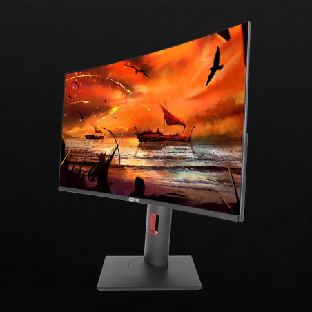 Écran Gaming Incurvé FHD Drakkar Shadow 27" 180hz Noir - KONIX - 78451119019