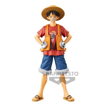 Figurine One Piece The Grandile Men vol.1 Luffy 16cm - BANPRESTO - 75530019586