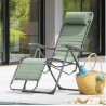 FAUTEUIL RELAX SILOS OLIVE - HESPERIDE