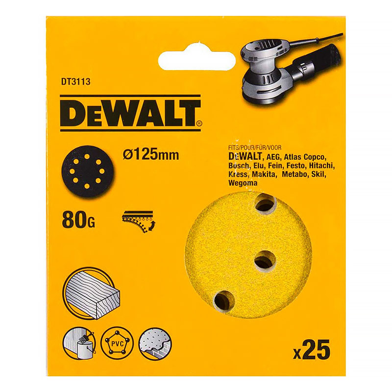 Feuilles abrasives BOSCH pour ponceuses excentriques auto-agrippantes Feuilles abrasives BOSCH pour ponceuses excentriques auto-agrippantes