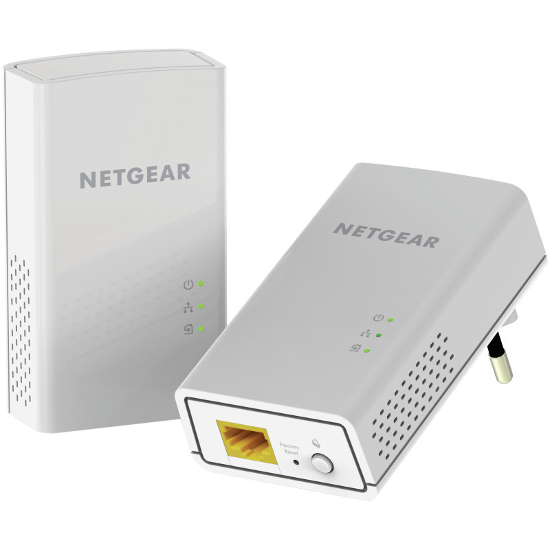 Adaptateurs CPL Gigabit Powerline PL1000 Blanc - NETGEAR - NET_PL1000-100PES.