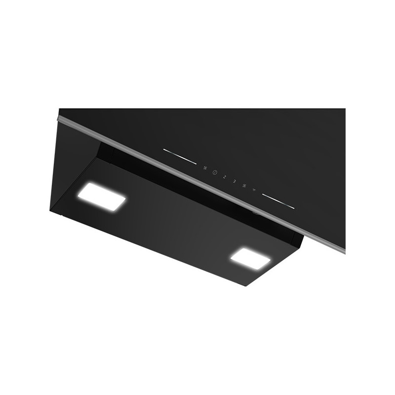 Hotte murale décorative B300 60cm Noir - BEKO - BHCA66641BFBHS