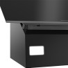 Hotte murale décorative B300 60cm Noir - BEKO - BHCA66641BFBHS