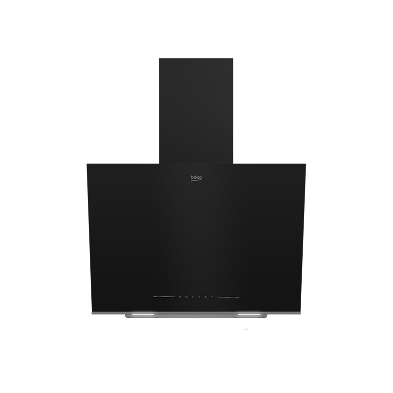 Hotte murale décorative B300 60cm Noir - BEKO - BHCA66641BFBHS