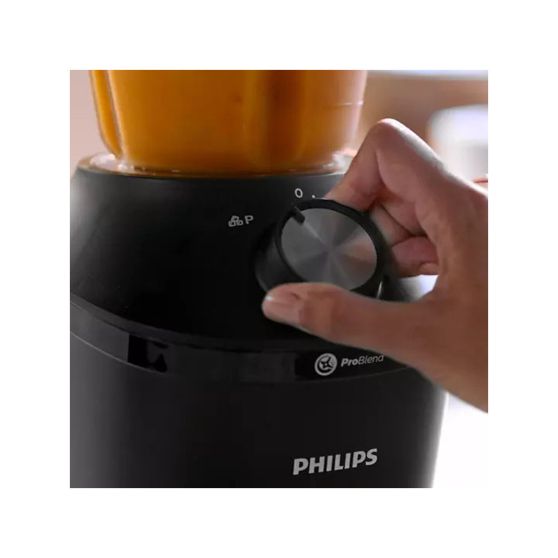 Blender mixeur à smoothie 600W 2L Noir - PHILIPS - HR2291/01