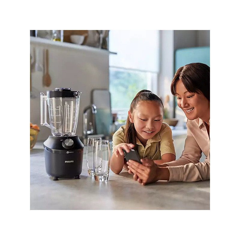 Blender mixeur à smoothie 600W 2L Noir - PHILIPS - HR2291/01