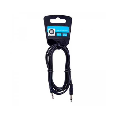 Câble Audio Jack 3.5mm 1.5m Noir - D2 DIFFUSION - CAB_D2JK150CAV