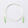 Câble Fibre Optique pour Box Bouygues/SFR/Orange 3m Blanc/Vert - D2 DIFFUSION - CAB_D2FOPTAPCAPC30
