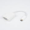 Adaptateur USB-C Mâle/VGA Femelle Pour Macbook/PC Blanc - D2 DIFFUSION - ADA_D2USBCVGAA