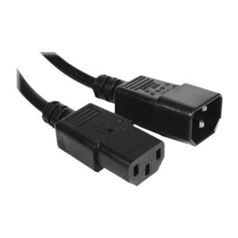 Rallonge de câble d'alimentation pour IEC 60320 C14 CA 250V 3m Noir - CUC EXERTIS CONNECT - CAB_IEC_MF_3M00