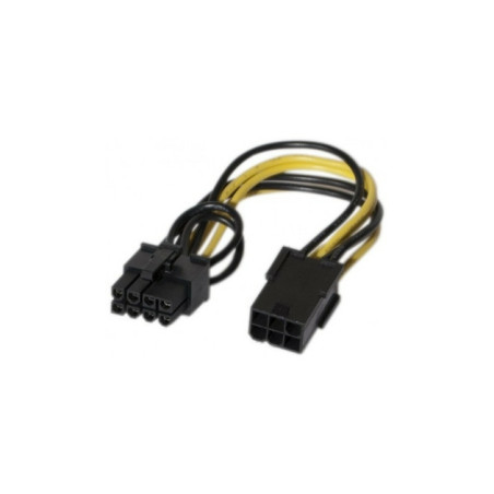 Adaptateur PCI-E 6 pins vers PCI-E 8 pins Noir - ADA_PCIE_PCIE_8PIN