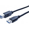 Câble USB 3.0 type A/B 5m Noir - DEXLAN - CAB_USB_05