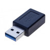 Adaptateur USB 3.0 Mâle vers USB 3.1 Type-C Femelle Noir - ADA_USB3.1_1