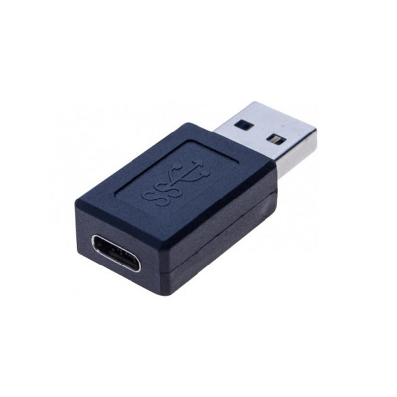 Adaptateur USB 3.0 Mâle vers USB 3.1 Type-C Femelle Noir - ADA_USB3.1_1